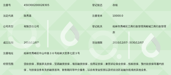 廣西中力融資性擔保 解析融資性擔保的運作模式與市場價值